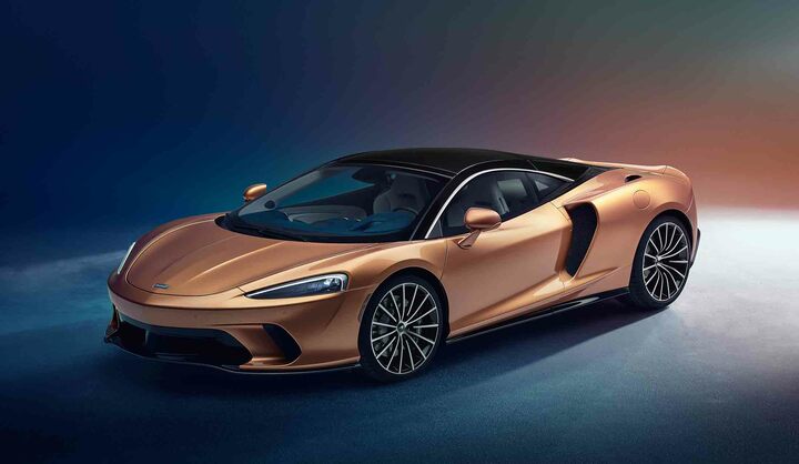 ひと目でマクラーレンとわかるスタイリングだが、どことなくやわらかな雰囲気を漂わせている。