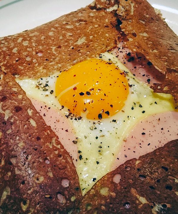シードルに合わせたい料理「ガレット」