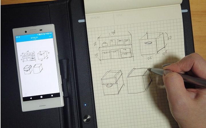 ほんとにリアルタイムに筆跡が反映されていくので、ついつい落書きが弾みます…(笑)