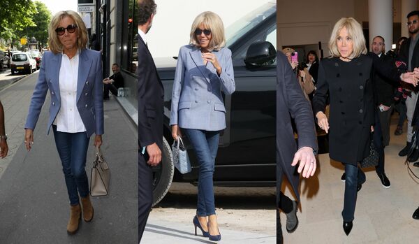 スキニーで美脚を強調！奇跡の72歳「ブリジット・マクロン」のタイムレスなデニムコーデ３選【トップセレブの最新スタイル】