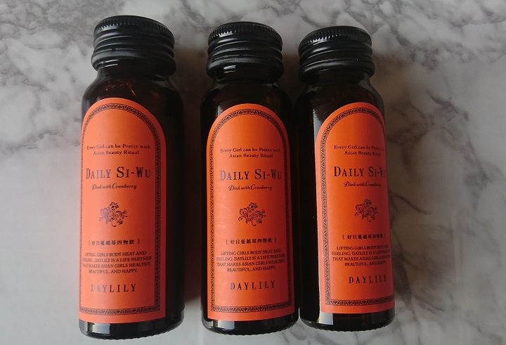 こちらは台湾限定商品の「四物飲(スーウーイン)」。
