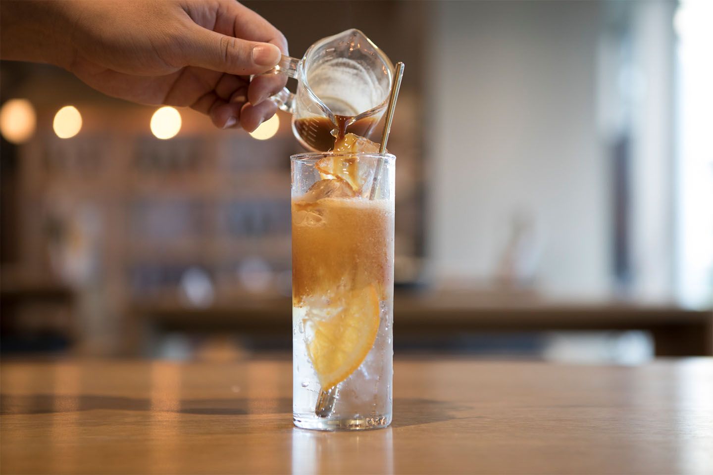 AND COFFEE ROASTERS(アンド コーヒー ロースターズ)の「エスプレッソトニック」