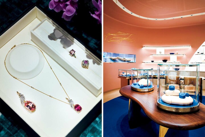 「ティファニー 銀座」の店内