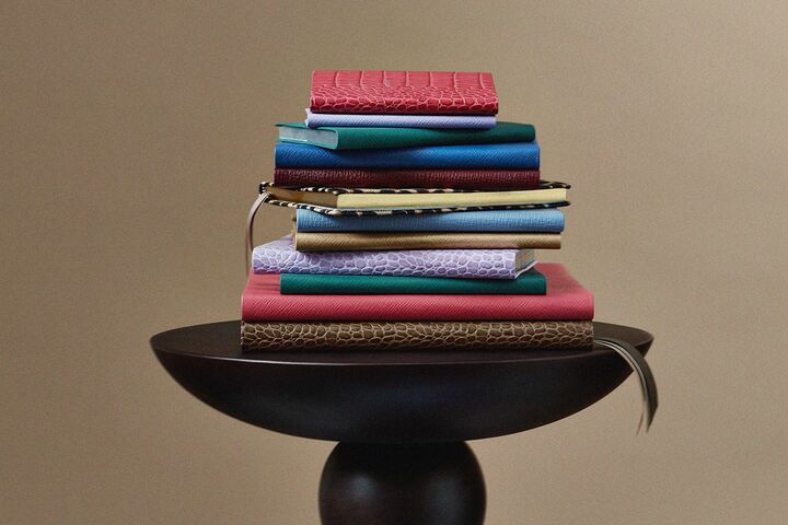 Smythson×Libertyの限定コレクションのノートブック&ダイアリー