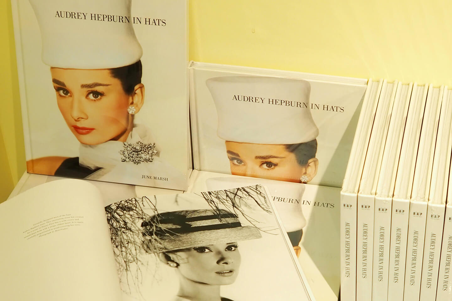 写真集「AUDREY HEPBURN IN THE HATS」¥4,860(税込)