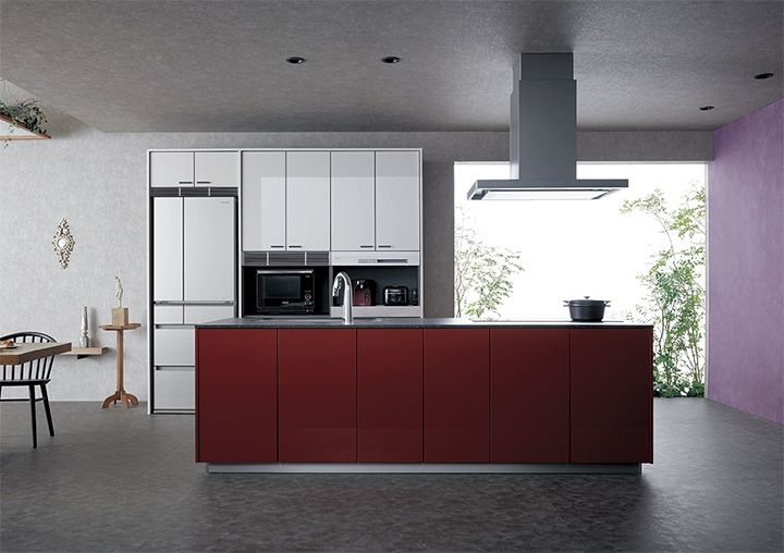 「パナソニック」の「フルフラットガラスドア冷蔵庫 451L(NR-J45KG)」(価格:¥345,000)