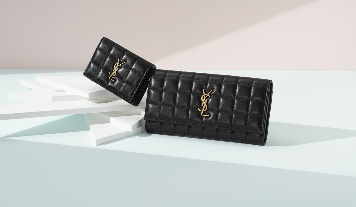 【最終値下げ】saint Laurent 財布 楽天市場】サンローラン SAINT LAURENT YSLライン ラージジップ