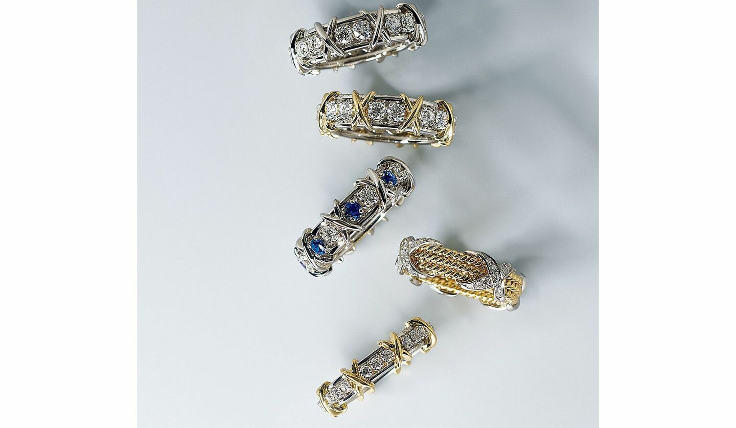 「ティファニー」のジャン・シュランバージェのリング