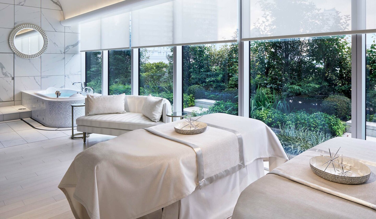 ザ・カハラ・ホテル＆リゾート 横浜 「The Spa」のトリートメントルーム内観カット