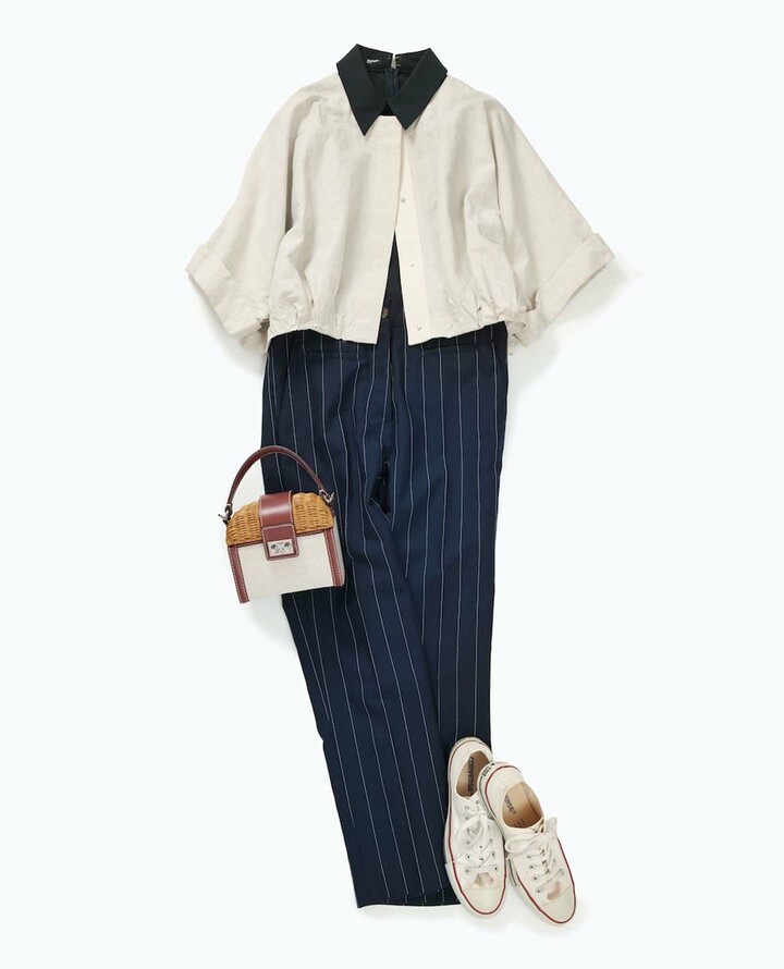 スタイリストの望月律子さんによるジャケットコーディーネート