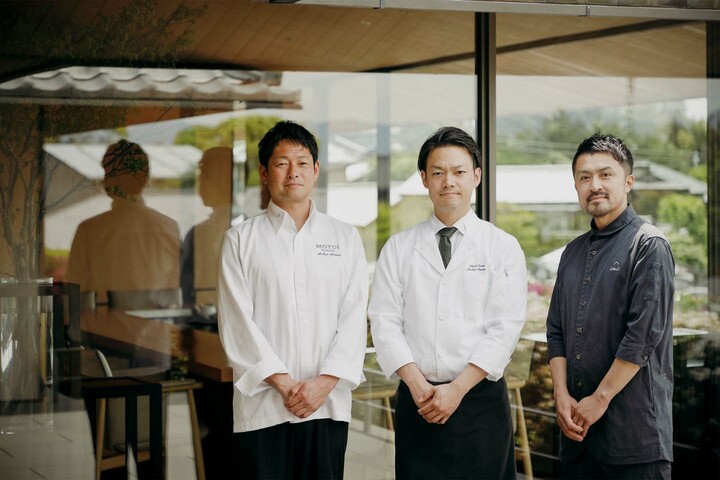 パークハイアット京都で開催される特別イベント『Sustainable Seas, Kyoto Table』を手掛ける3名のシェフ