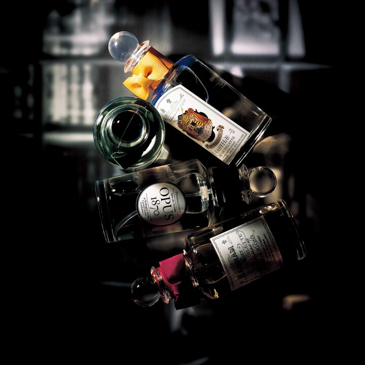 上から/カスティーユオードトワレ ●50ml・イングリッシュファーンオードトワレ ●50ml・オーパス1870 オードトワレ ●50ml・ハマンブーケオードトワレ ●50ml(ペンハリガン・ジャパン)