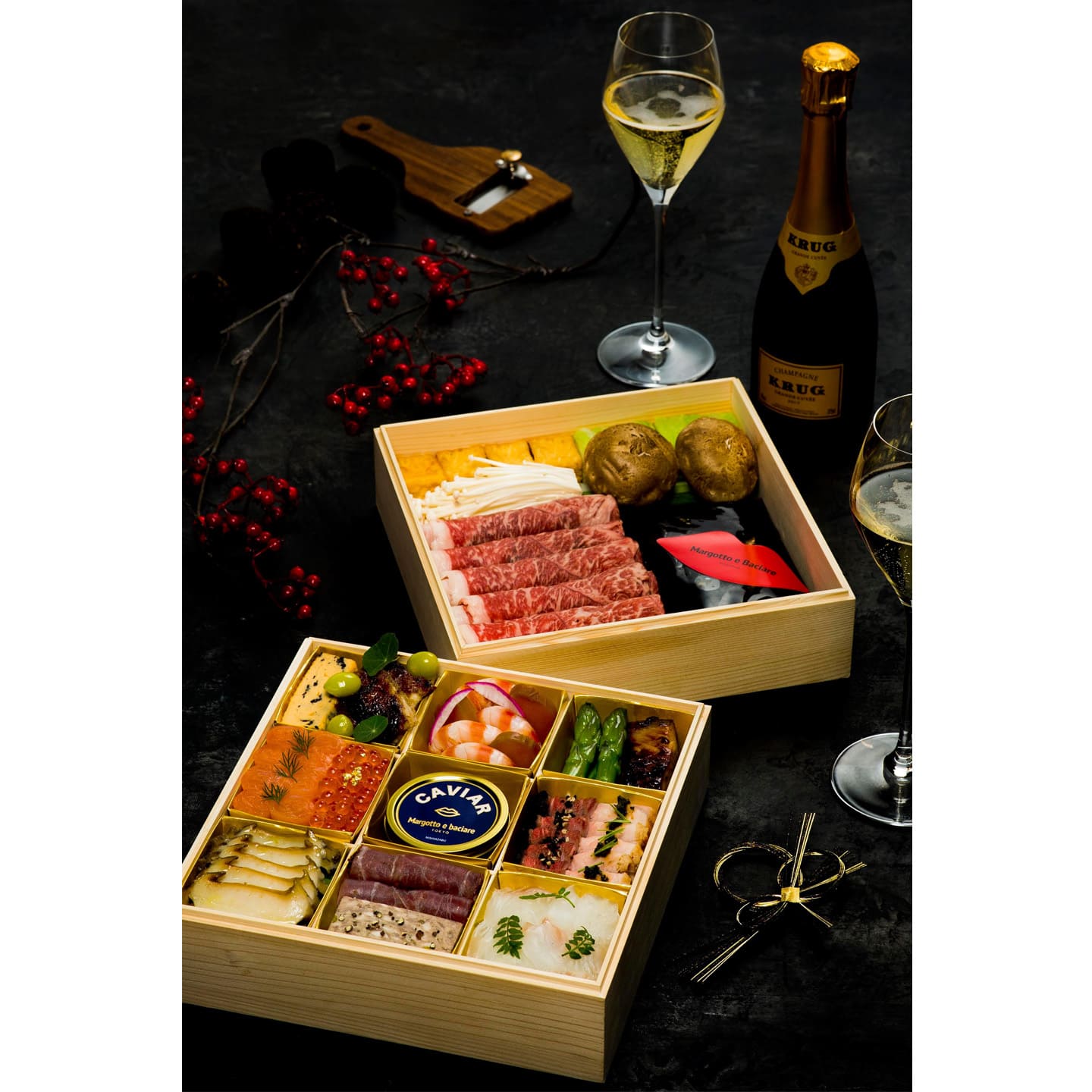 「マルゴットのおせち2021 with KRUG」krugハーフボトル込み¥68,000