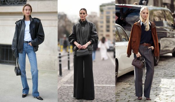 今季らしい「レザージャケット」端境期に活躍する３タイプの着こなし例【海外スナップ】