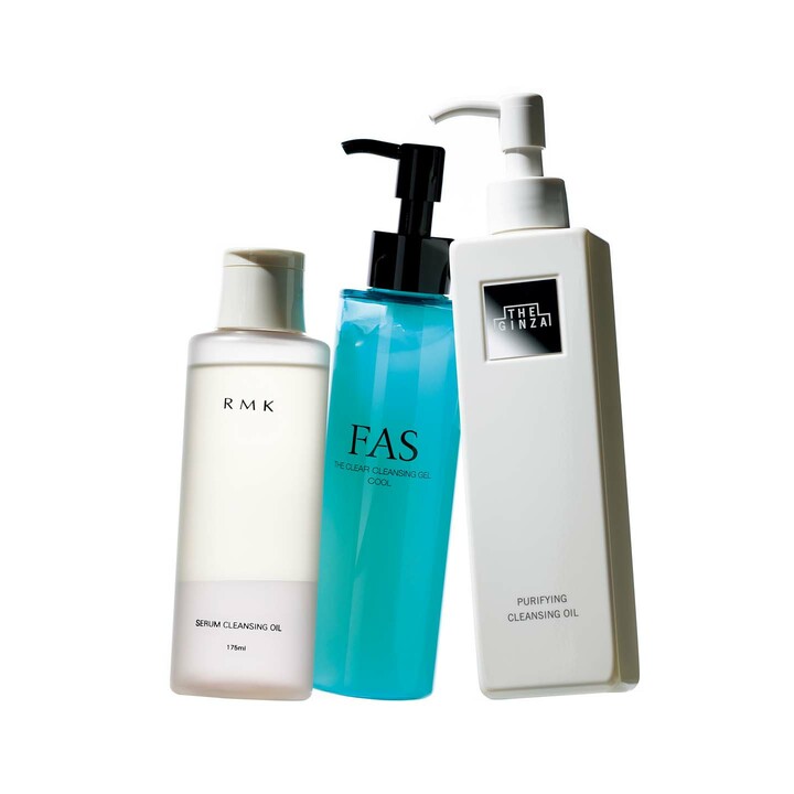 「RMK」「シロク」「ザ・ギンザ」のクレンジング