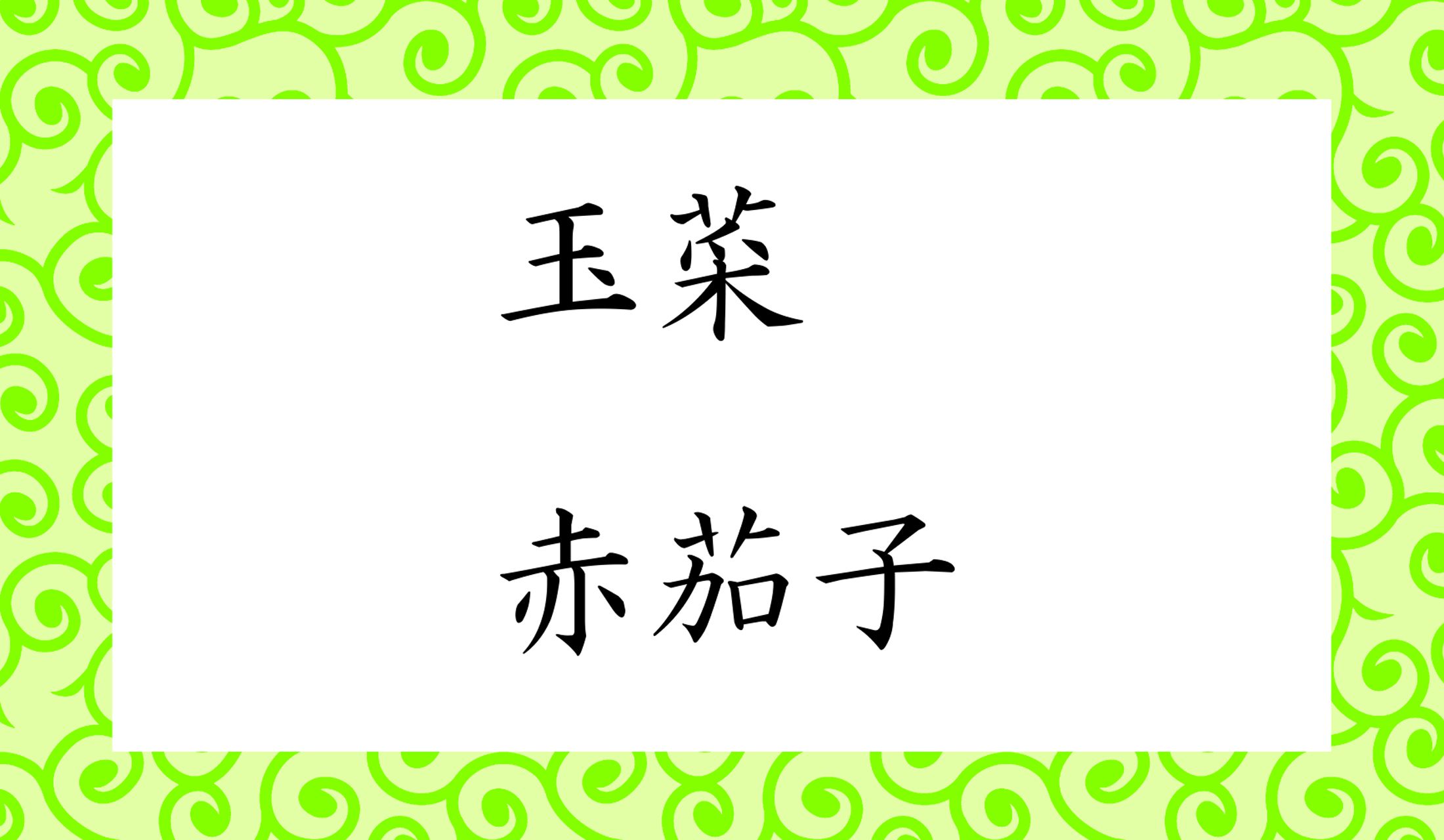 字の成り立ち、イメージから連想してくださいね!