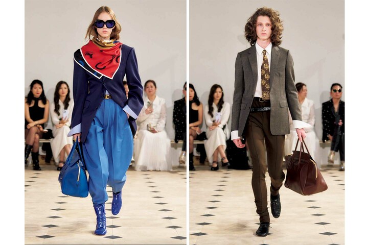 セリーヌのコレクションルック