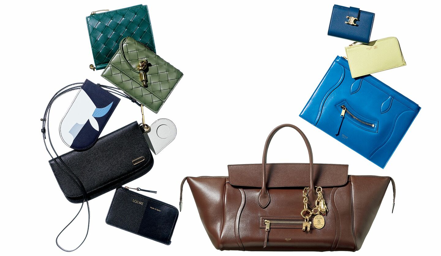 セリーヌのバッグと財布、ポーチ。ボッテガ・ヴェネタなどの財布、カードケースなどの小物。