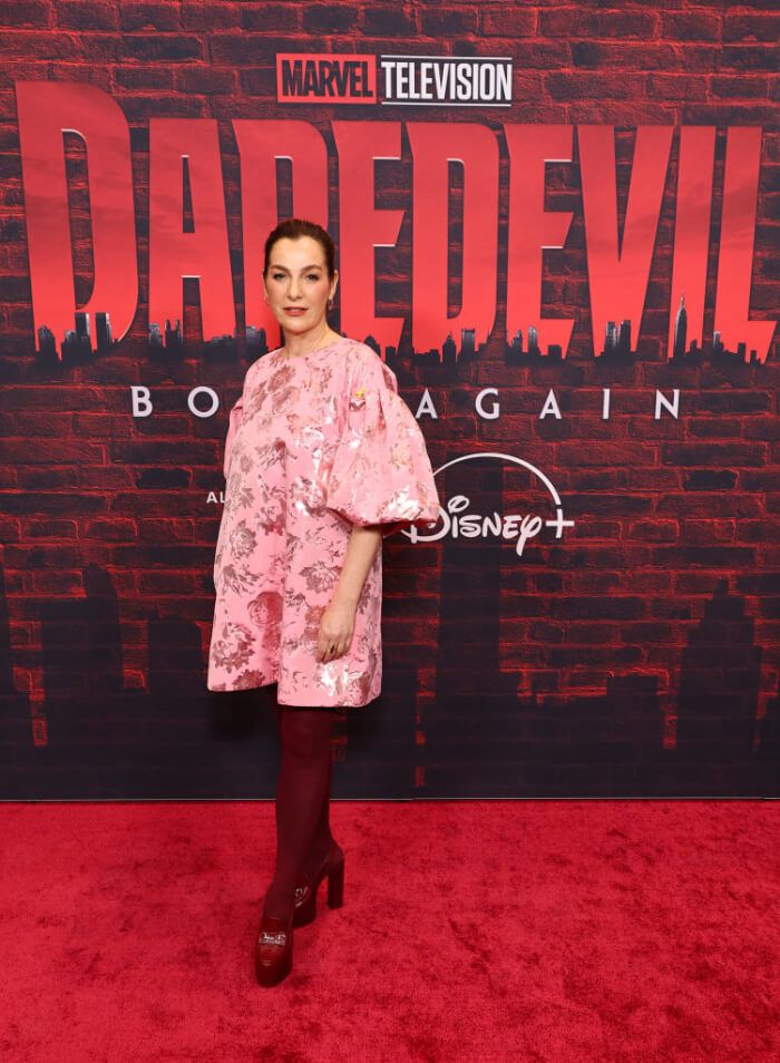 2025年2月24日、ニューヨークのハドソン劇場で行われた『デアデビル：ボーン・アゲイン』レッドカーペット・ローンチイベント。