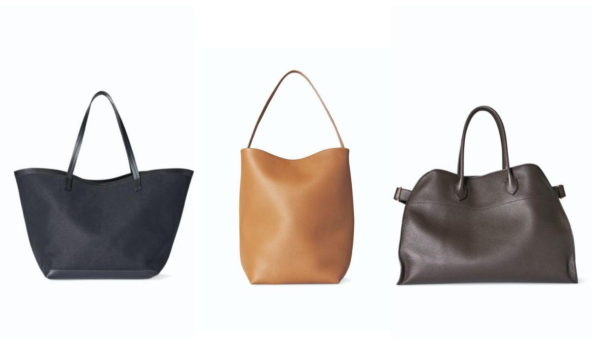 THE ROW ザ・ロウ トートバッグ Medium Park Tote 大人気 THE ROW ザ ロウ トートバッグ/MEDIUM N/S PARK TOTE レディース