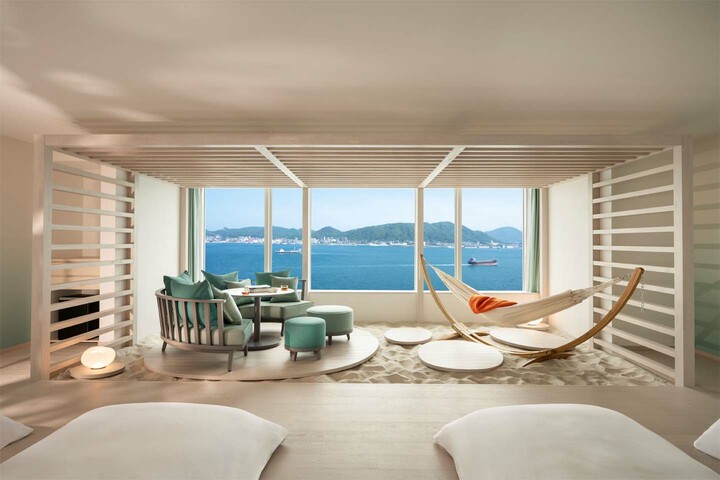 山口・下関に開業する「リゾナーレ下関」の客室