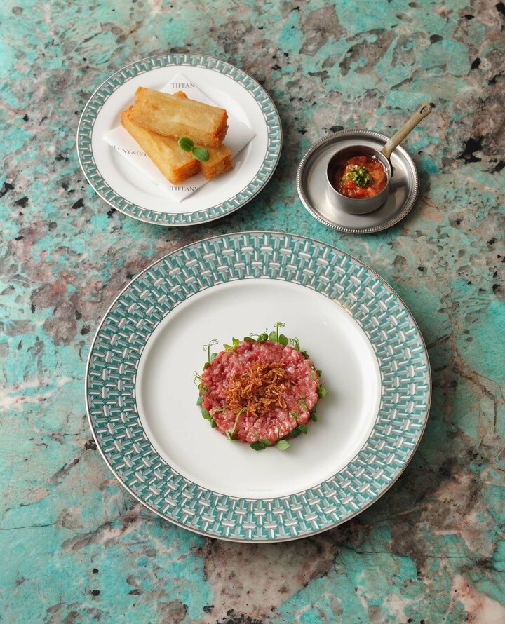 「Blue Box Café by Natsuko Shoji」で提供される料理