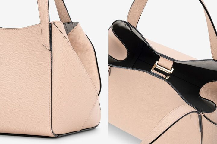 新作バッグ「ジオ トート（Gio Tote）」のディテール。