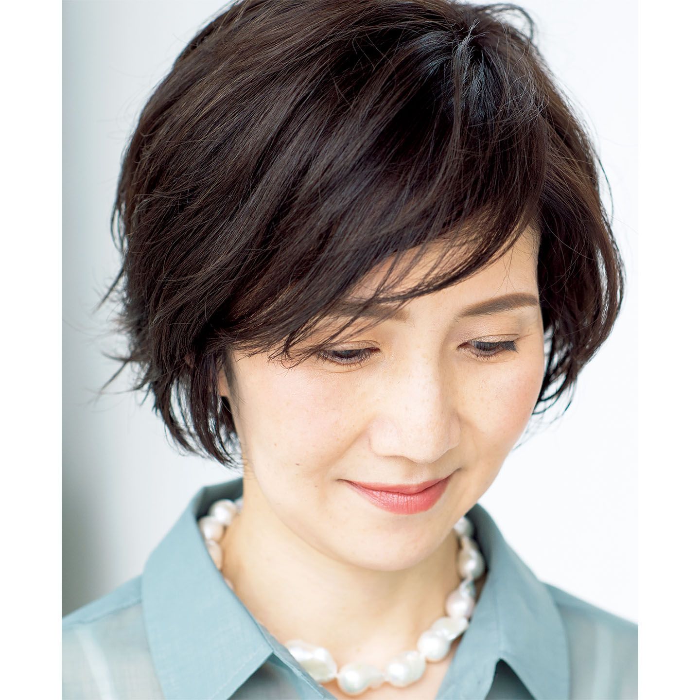 40代 ショートヘア_5,40代 髪型_5,ヘアアレンジ_5