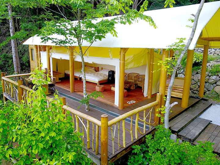 森林の中にある小屋を意味する「WOODLAND BOTHY」
