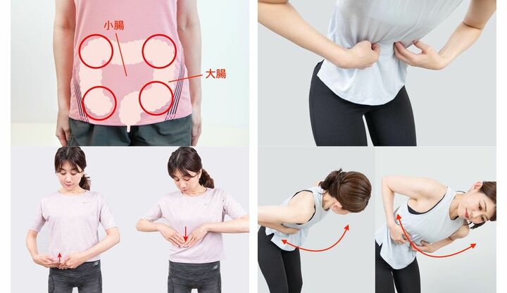 お腹まわりのリンパマッサージ