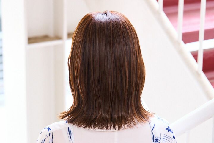 40代　髪型_3,ミディアムヘア_3