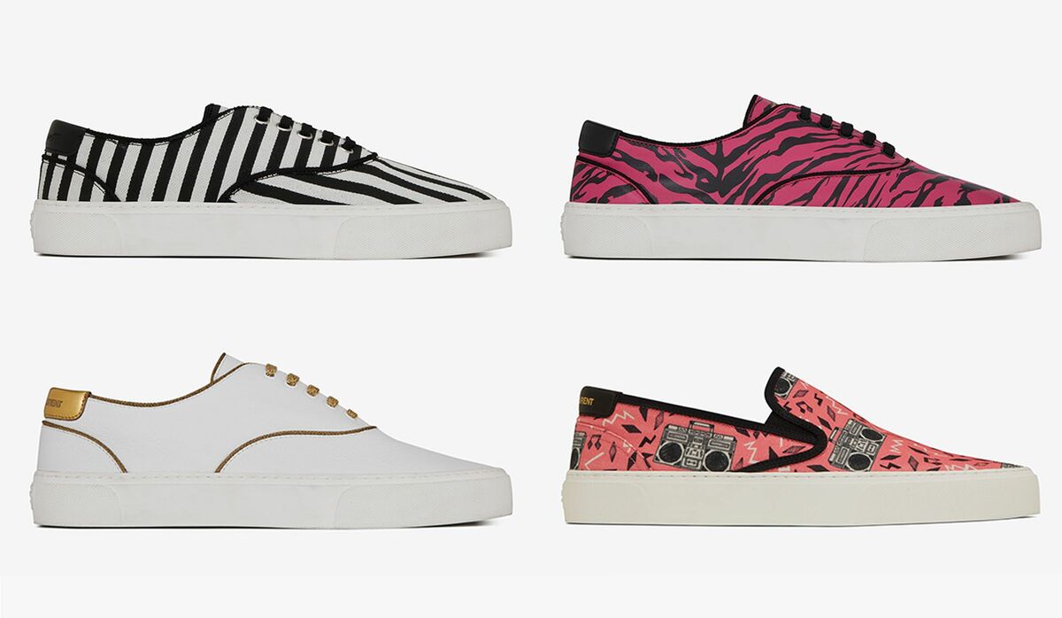 サンローランからユニセックスのスニーカー「ヴェニス」が誕生