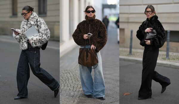 ふわもこに身を委ねて…「ファーブルゾン」の着こなしはソフィア・ガイスがお手本!【海外スナップ】