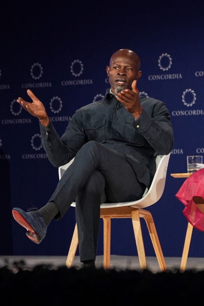 2025年9月23日、ニューヨークで開催された「Concordia Summit」のステージトーク。