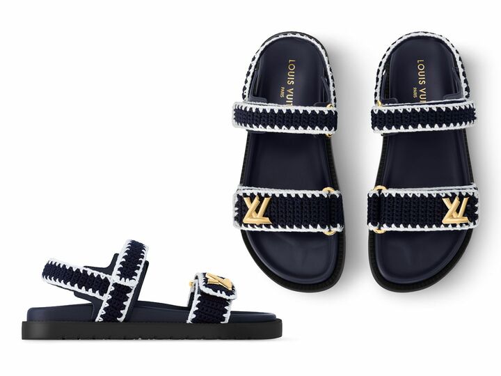 「ルイ・ヴィトン」のサンダル『LV サンセット サンダル』