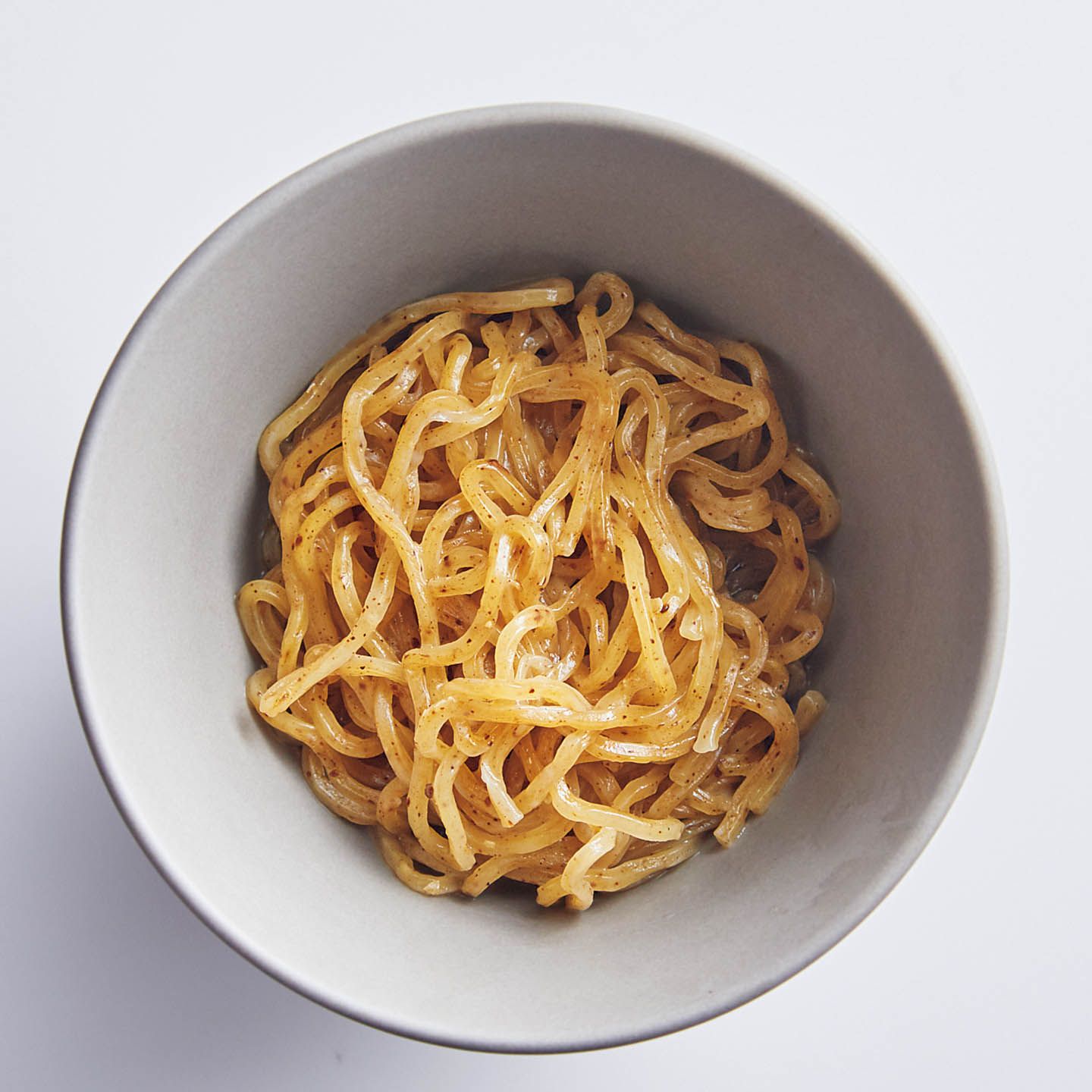4th dish/山椒麺。2のタレを麺に!