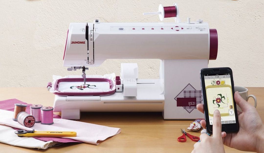 JANOME IJ521 WHITE蛇の目ミシン工業