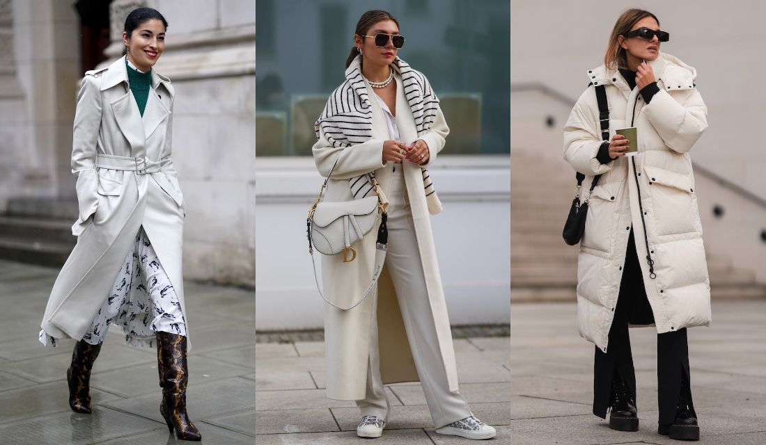 冬こそ 白コート で抜群の華やかオーラを放つ 見本スタイル３選 海外スナップ Precious Jp プレシャス