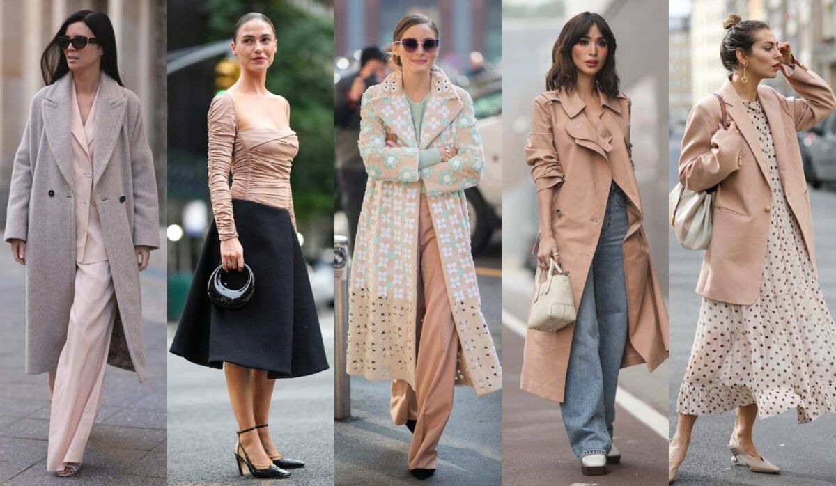 大判/ベージュベース淡いくすみピンクのローズガーデンラグ No.739