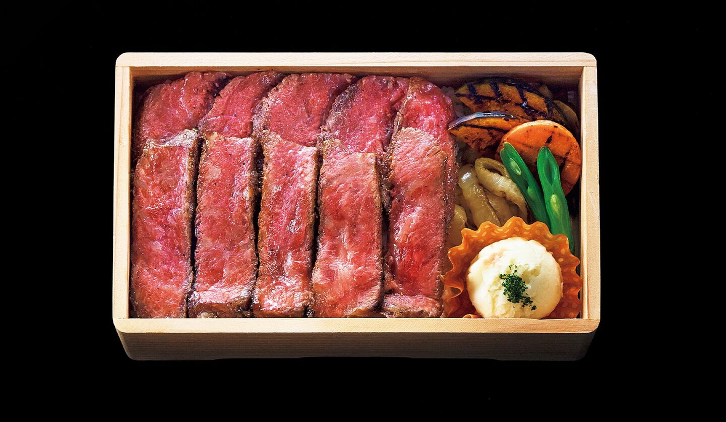 「築地STEAK 哥利歐」 サーロインステーキ弁当