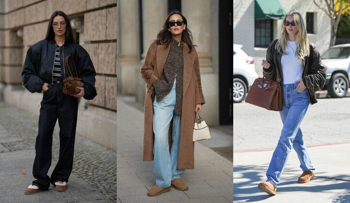 海外セレブのシアリングシューズコーデ