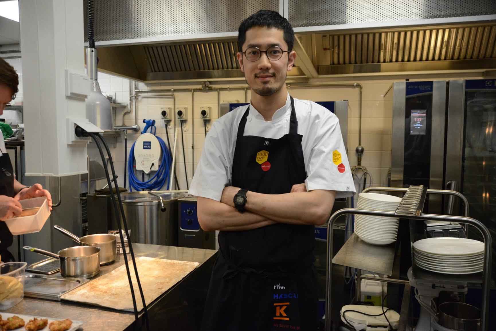 2018年度サンペレグリノ・ヤングシェフで見事優勝した藤尾さんも招待シェフのひとりとして料理を振る舞う。日本とフィンランドの文化を融合させ、どんな料理を出すのか楽しみだ。