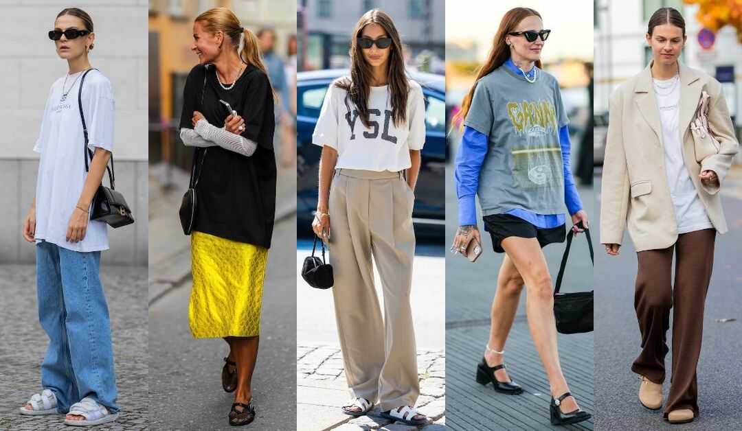 大人に似合う「ビッグTシャツ」コーデの作り方【見本まとめ  