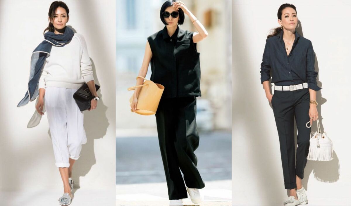 夏のカジュアルコーデ40選 おしゃれで身軽な大人カジュアル着こなし集 19年 Precious Jp プレシャス