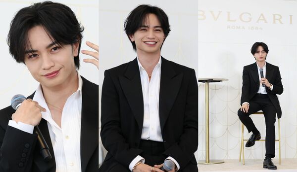 中島健⼈さんが「ブルガリ」新アンバサダーに！着用ジュエリー＆時計とともにブルガリ アンバサダー就任記者発表会を速報レポート