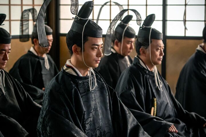 老中に就任することとなった松平定信(井上祐貴さん)。(C)NHK