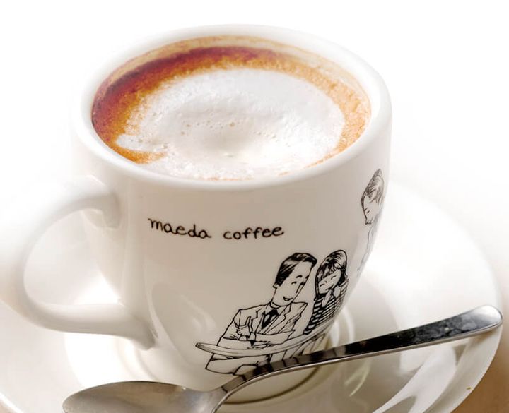 「エスプレッソ(ホット)」¥460、「カフェラテ(ホット・アイス)」