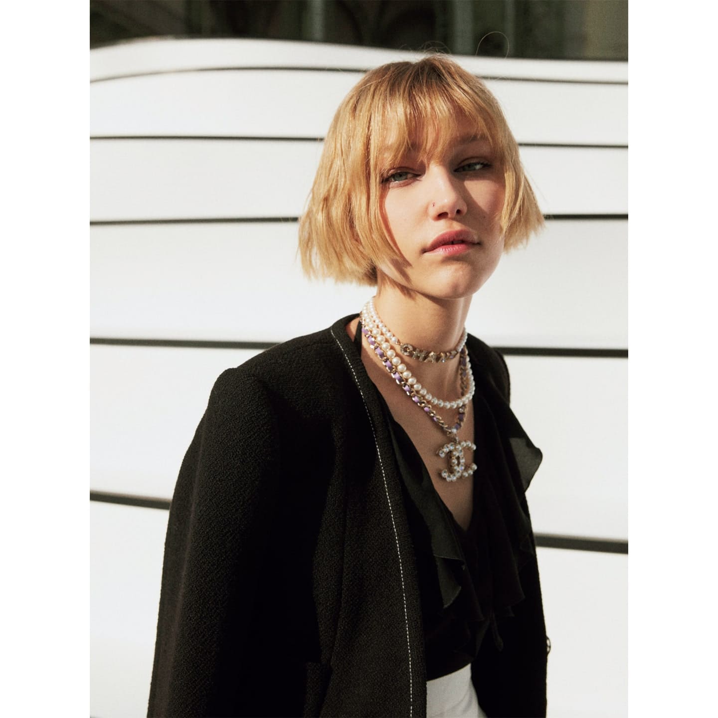 グレース・ヴァンダーウォール ©CHANEL