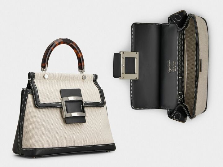 「ロジェ ヴィヴィエ」のバッグ『ヴィヴ カバ キャンバス バッグ』