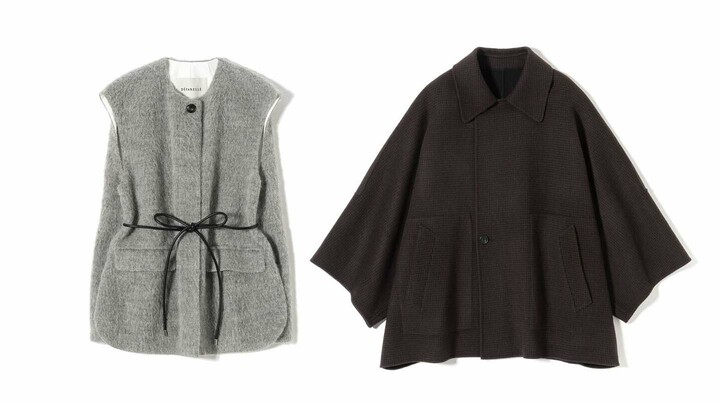 デパリエのアウター2種